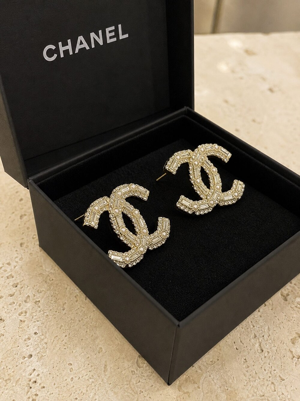 CHANEL Classic Parisian Earrings Style 12 | New with Box - Picture 6 of 9